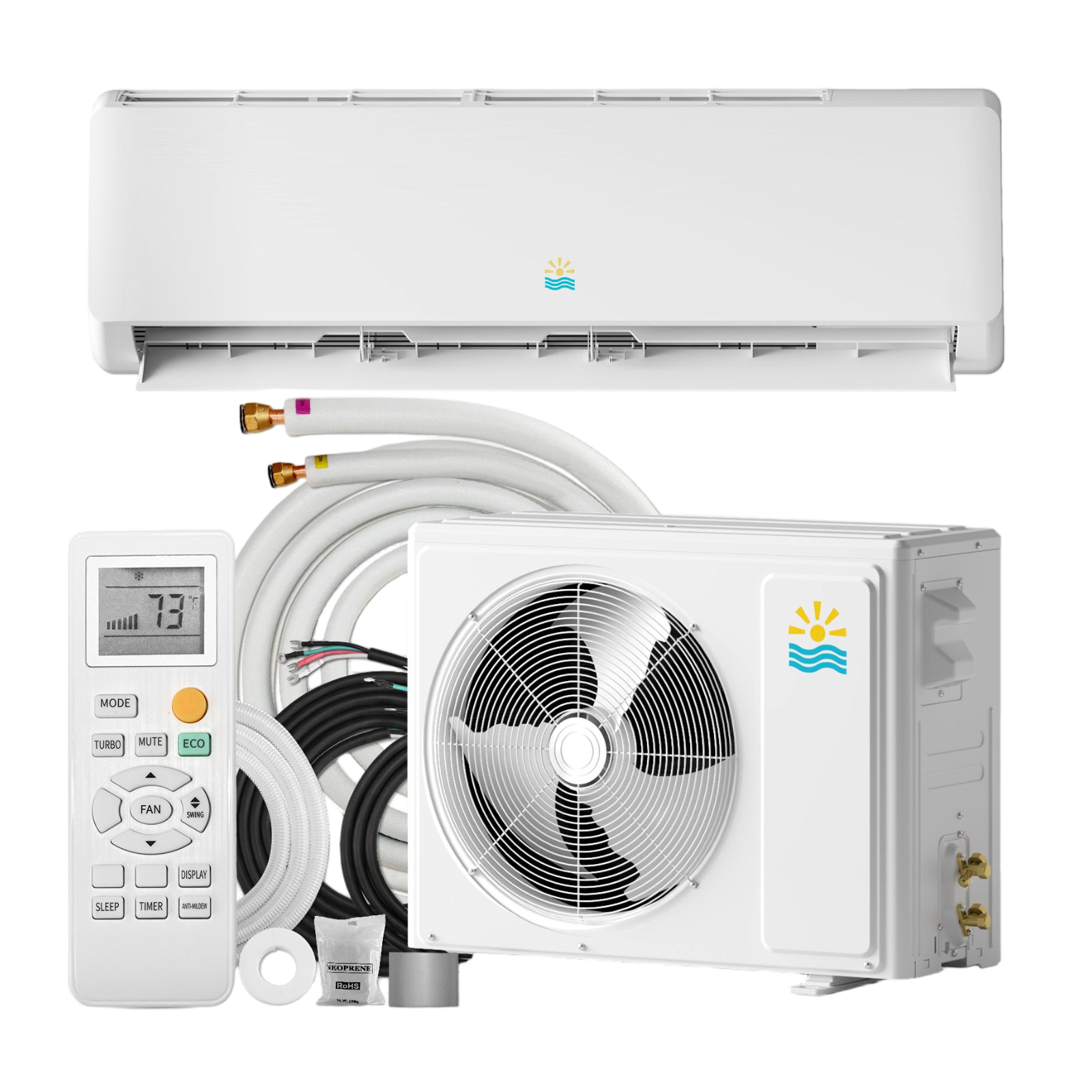 12000BTU Mini Split Ac/Heating System #PASCE0189