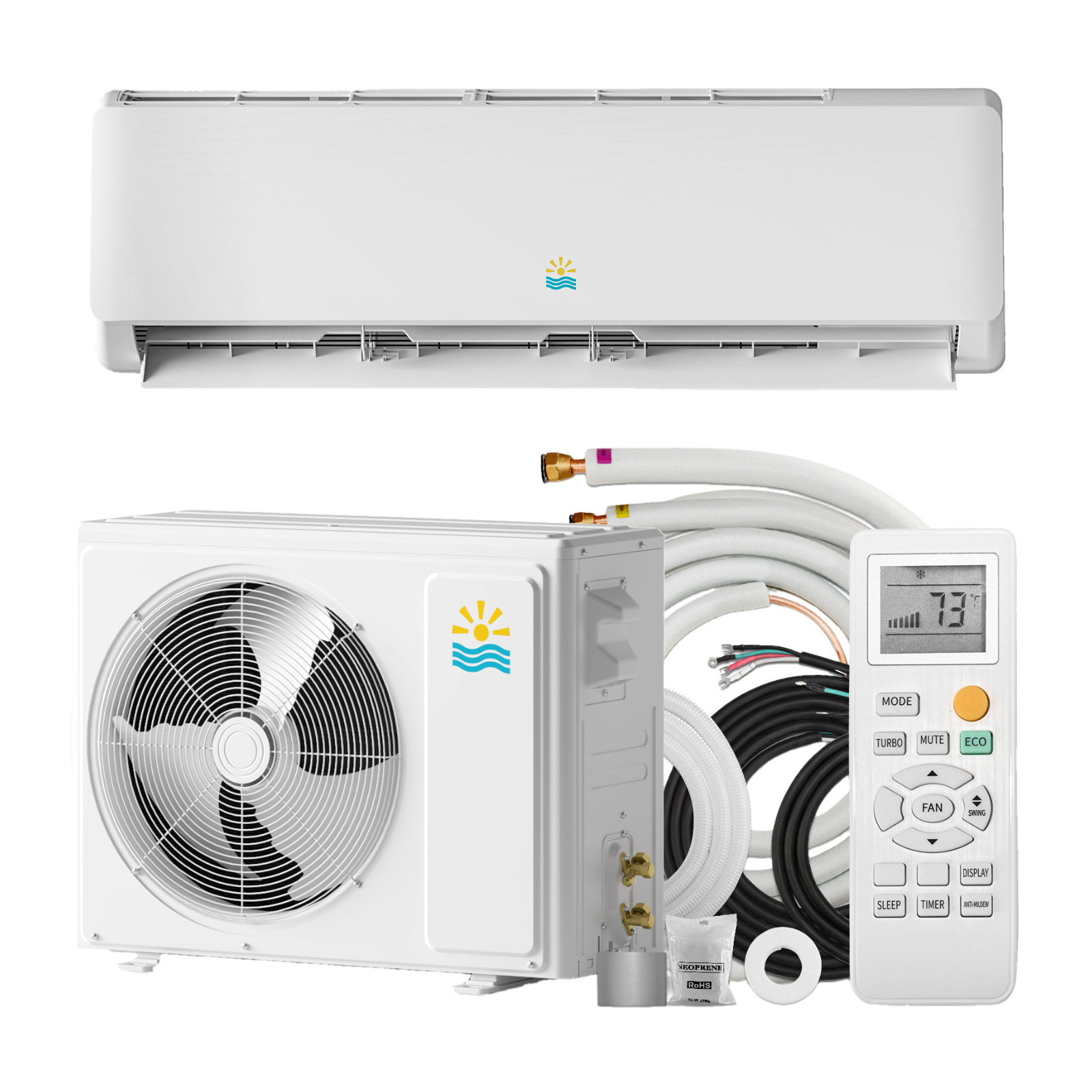 18000 BTU Mini Split Ac/Heating System #PASCE0190