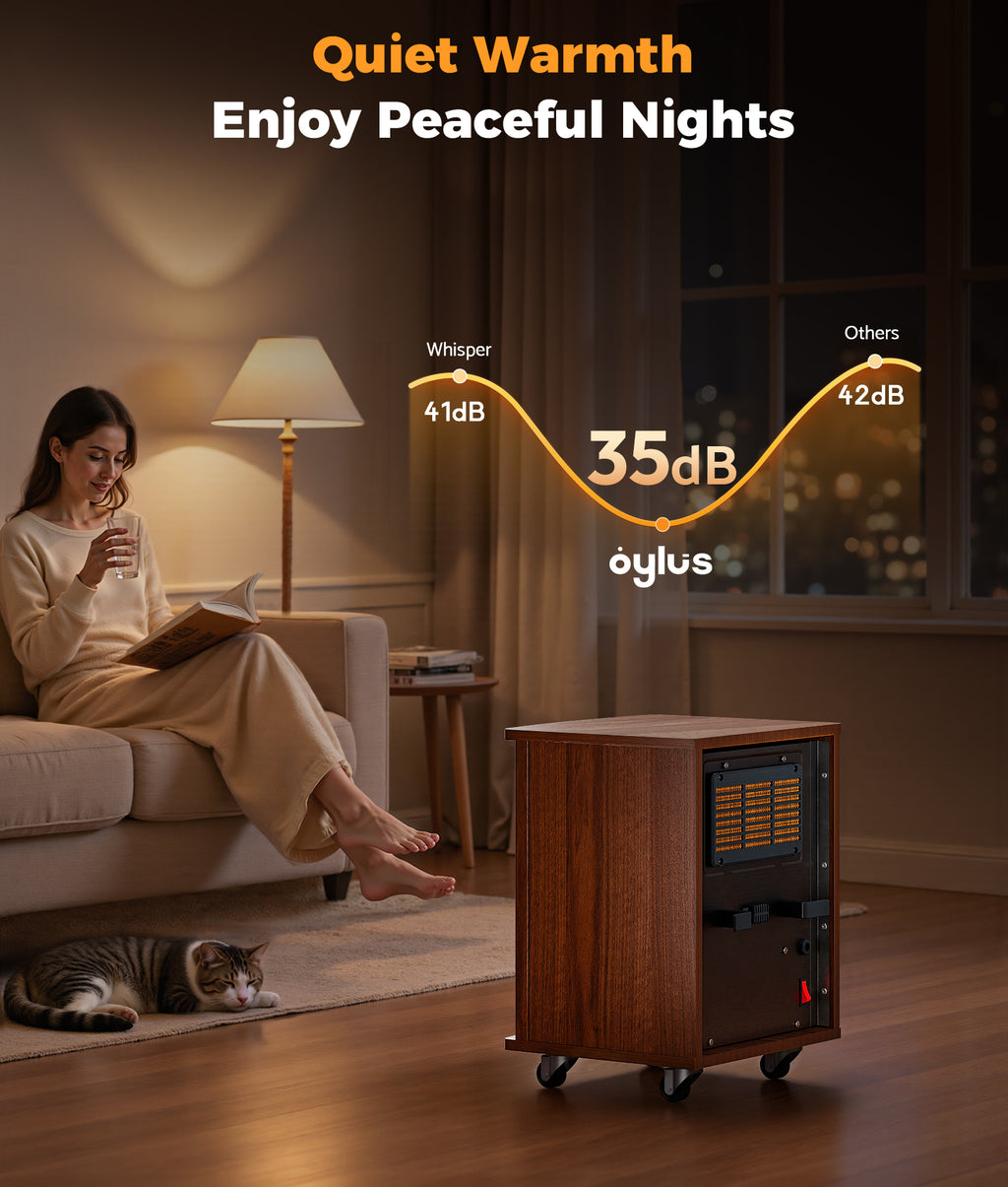 1500W Infrared Space Heater for Indoor Use