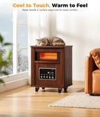 1500W Infrared Space Heater for Indoor Use