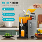6-in-1 Slushy Machine with 70oz & No Ice Needed Design #PASCE0197