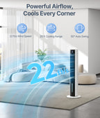 Evaporative Cooling Fan, Compact & Portable with 1000 CFM Airflow (CE0194)