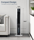 Evaporative Cooling Fan, Compact & Portable with 1000 CFM Airflow (CE0194)
